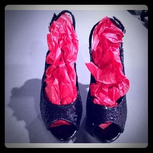 Platform stiletto heel